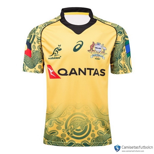 Camiseta Australia Indígena 2017-18 Amarillo